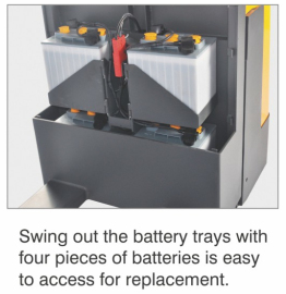 Ride On 2 Ton Electric Pallet Truck Standing Type Key Switch Control For Warehouse