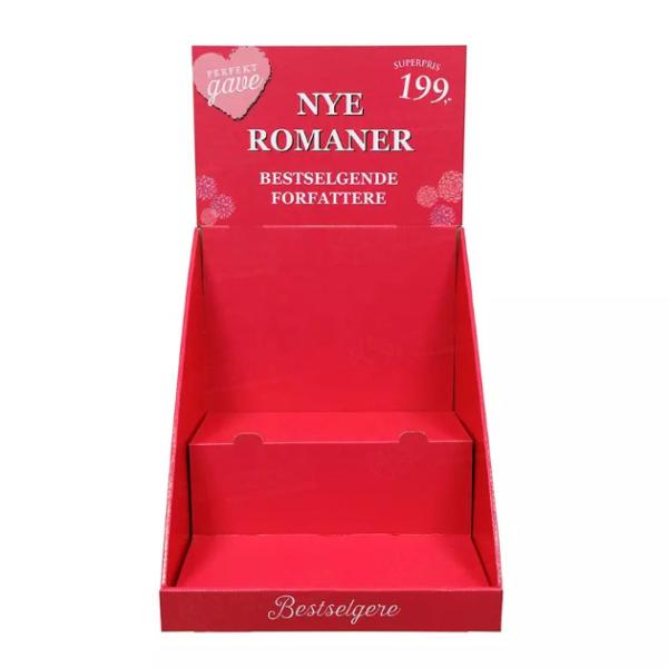 Customized Cardboard Counter Display Stand , Retail Corrugated PDQ Display Box