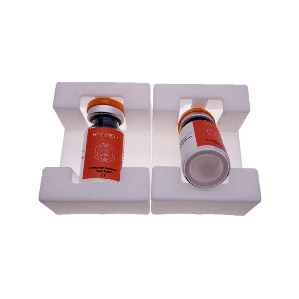 A injeção de Botox de 100 unidades elimina linhas tênues faciais