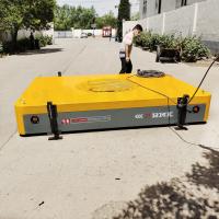 Movido facilmente 4 toneladas de trole Trackless industrial de transferência com bateria motorizada