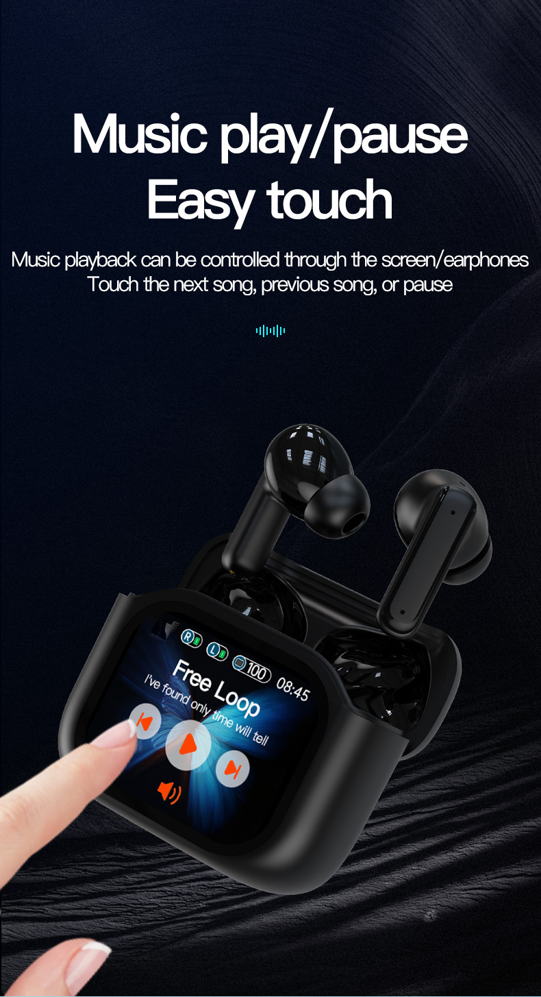 AI Lanuguage Earbuds Translator Two Way Wireless Translation Headphones