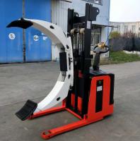 Diseño 1102lb 2204lb 3306lb Full Electric Roll Stacker con Piernas de Papel Drum Stacker para el Manejo de Rollos