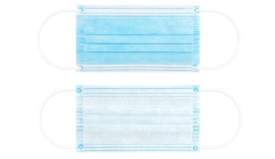 Isolation Adult  Disposable Medical Face Mask Non Woven High Filtration Efficiency
