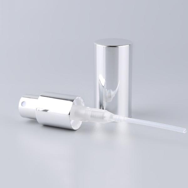 18mm 20mm Full Cap Silver Mist Fine Pump Sprayer For Cosmetic