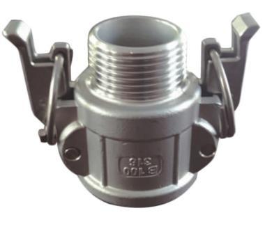 SS316 1 Inch Camlock Fittings / Stainless Steel Camlock Coupling Type B C D DC