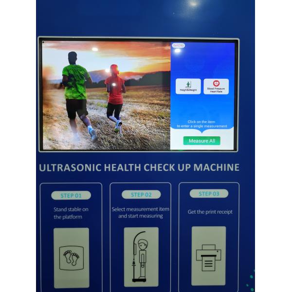 Вес высоты Wifi масштаба экрана Opareted Lcd монетки кровяного давления для человеческого