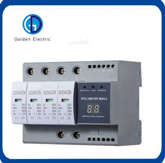 PBT Engineering Digital Smart Surge Protector With PA66 Nylon Material