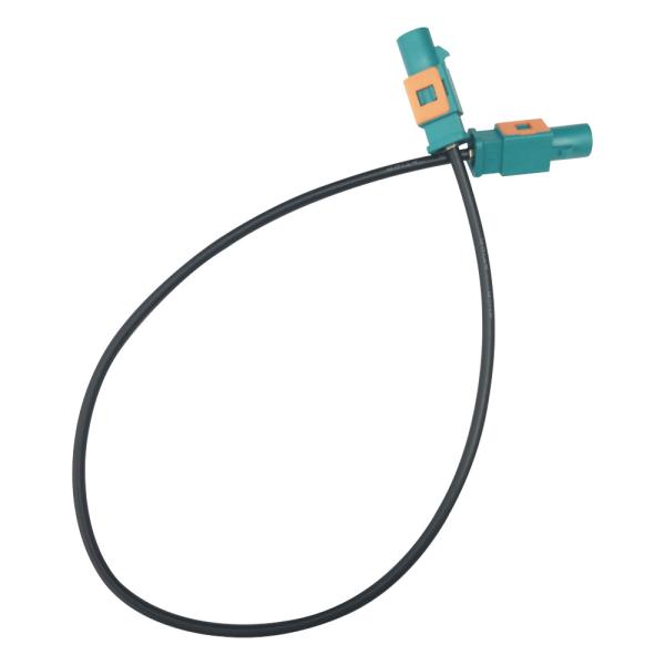 Tipo homem reto de Z do cabo de extensão de FAKRA ao conector coaxial masculino