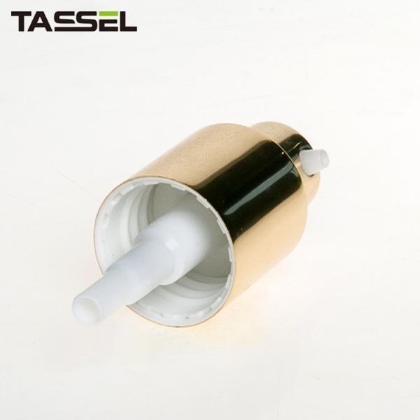 Gold Coated Hand Cream Pump Dispenser 20 410 0.2ML Durable Airless Foundation Pump
