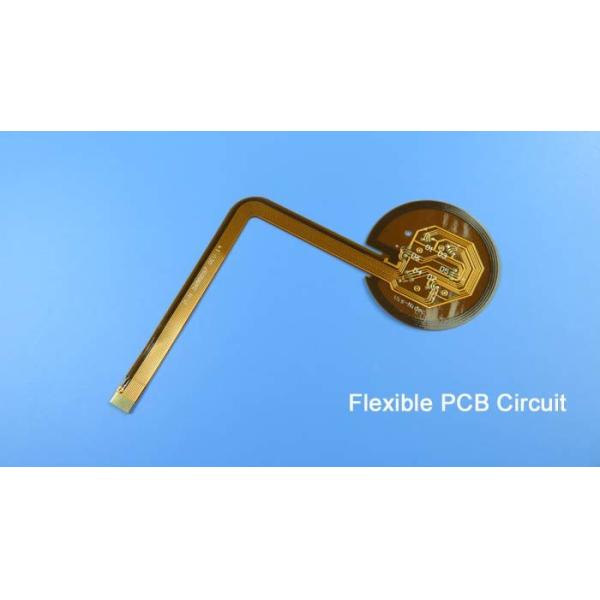 Гибкий PCB построенный на Polyimide с картиной катушки провода и золоте погружения для цифровой фотокамеры