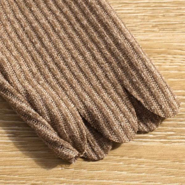 80cm Autumn Children'S Dress Clothing Turtleneck Long Brown Sweater