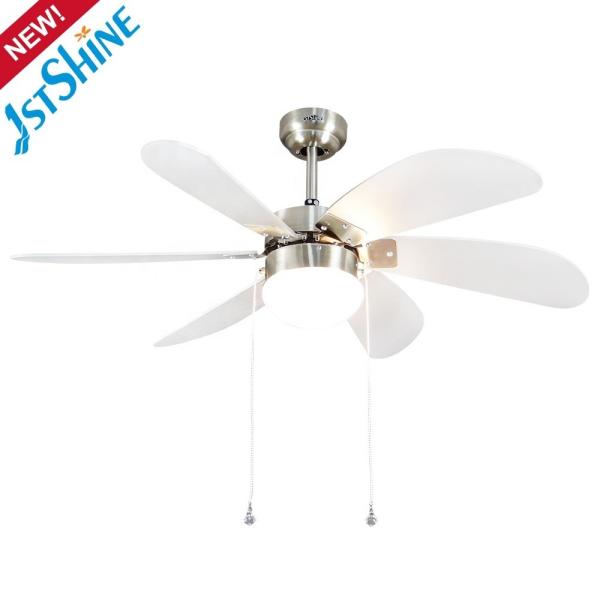Ventilador de teto decorativo clássico com controle de luz e parede 3 velocidades