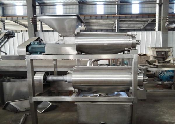 Pineapple Juicing 2t/H Dual Channel Pulping Machine