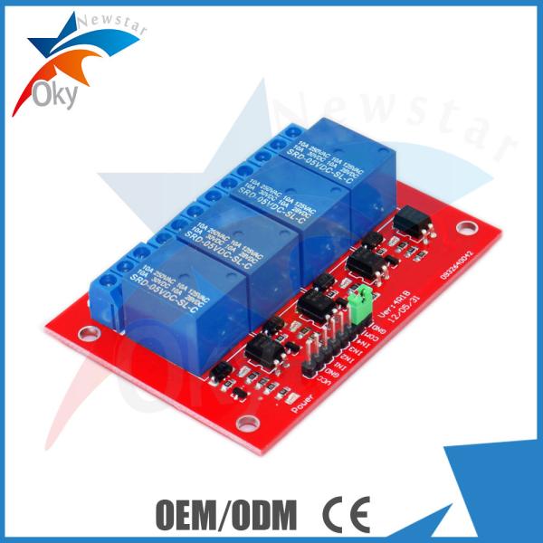 4 Channel Relay Module For Arduino 5V / 12V With 1 Year Warranty