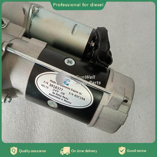 Original  4BT 6BT Diesel Engine Parts Starter motor 3918377