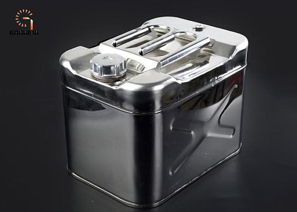 Easy Carrying Auto Fuel Tanks European 20 Litre Metal Jerry Can CE Approved