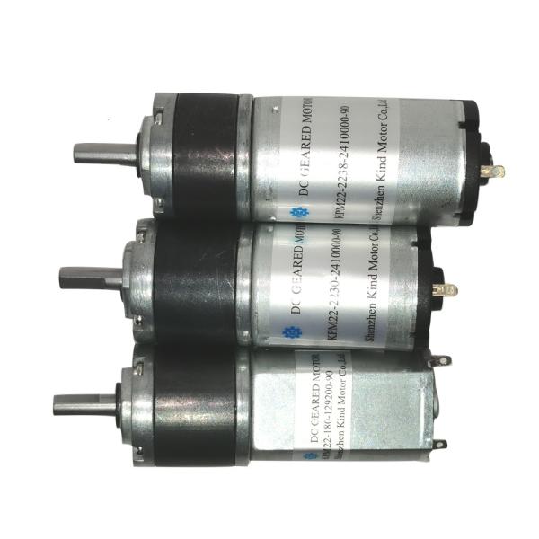 Low Noise 1rpm DC Planetary Gear Motor 16mm 5w Permanent Magnet
