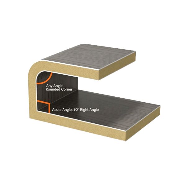 Anti Collision High Strength PVC Wall Panels Anti Impact Waterproof Commercial Project Board