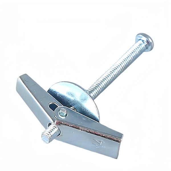 Zinc Plated Steel Butterfly Anchor Bolt Fire-Rated 12mm Diameter DIN Standard for Safe Installations Inch and Metric System