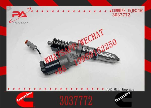 Injetor de combustível de carris comuns 3411752 3411761 4307547 4928171 3411753 3037772 para escavadeira M11