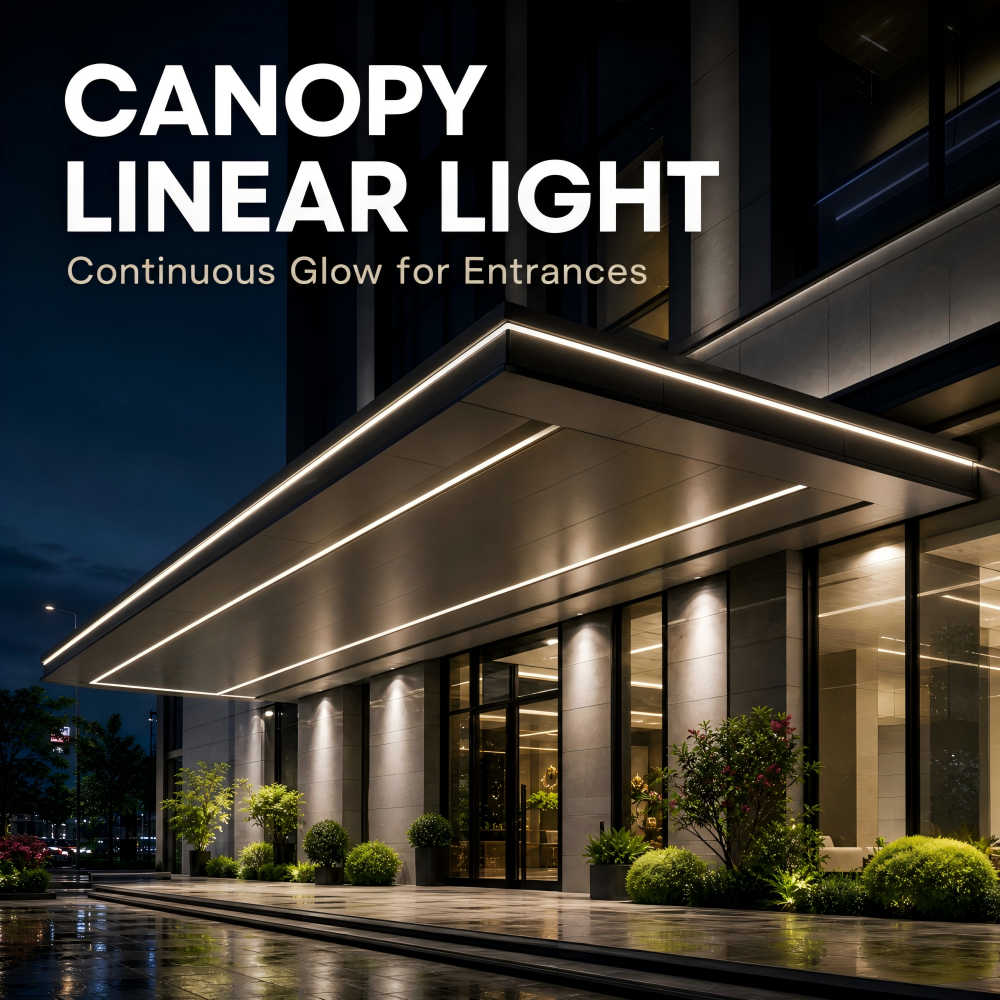 Night Pearl LED Linear Lights Wall Washer Integrated Cable Groove DC24V 3‑14W DMX512