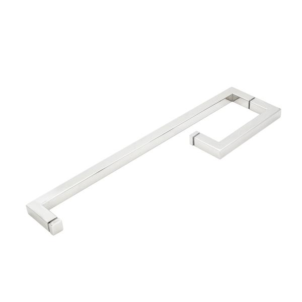 Puerta de entrada puesta en polvo Puerta negra puesta en polvo Puerta de vidrio de baño Instalación