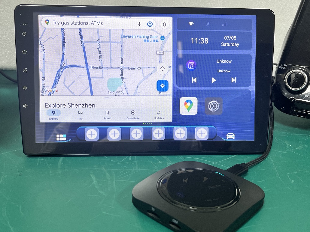 Q615 IHeylinkit Touch Ai Android Car Play Box Smart QCOM 6115 OEM