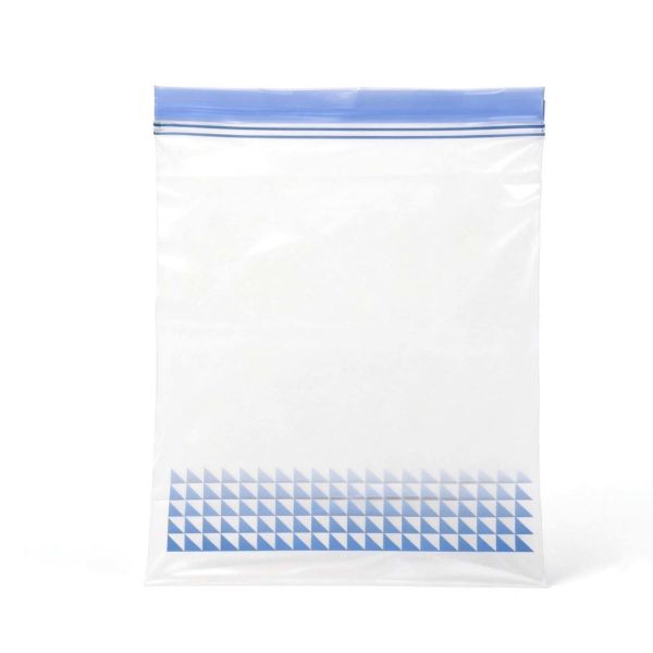 PE Food Grade Biodegradable Double Zip Lock Custom Printed Large Plastic Ziplock For Fruits and VegetablesStorage Waterproof