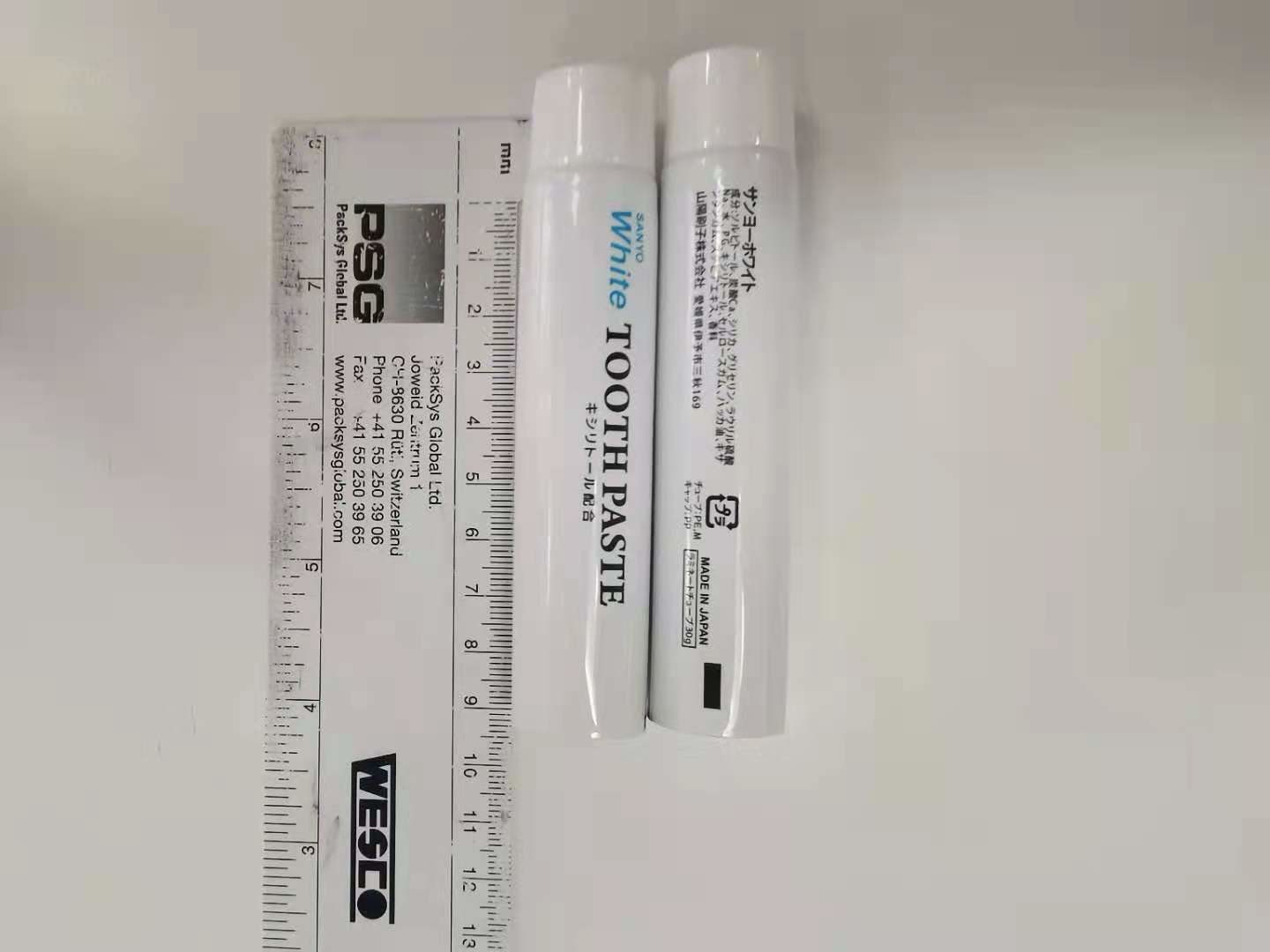D22*91.3mm 30g ABL прокатало мини трубки зубной пасты с завинчивой пробкой
