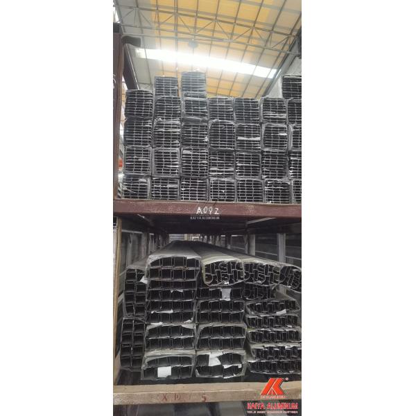 T3 Modern Extruded Aluminum Door Profile Anodizing Sectional