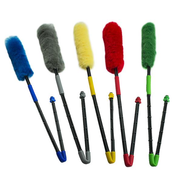 Colorful Paintball Barrel Cleaner Gun Barrel Swab Squeegee Foldable Single Head