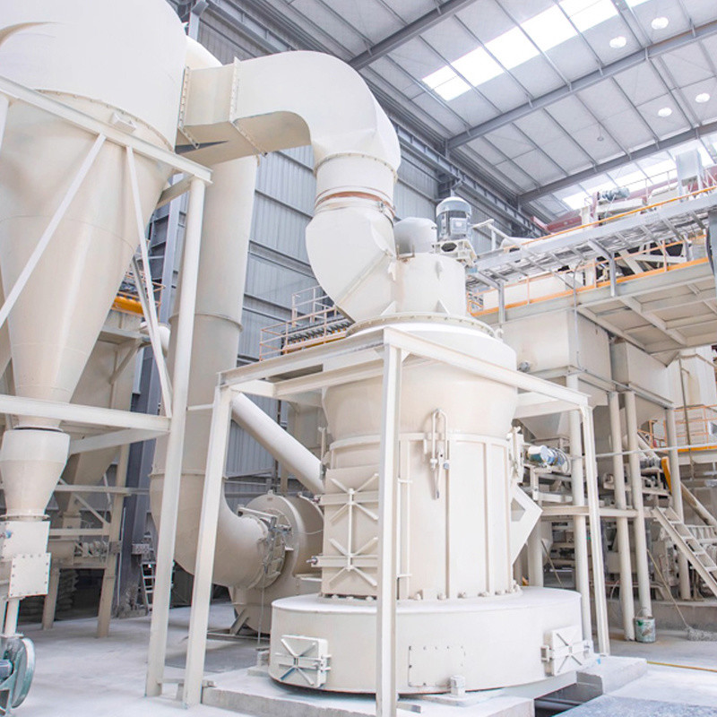 Limestone Cement Clinker Raymond Grinding Mill with Overall Dimension 9200*7250*9700mm