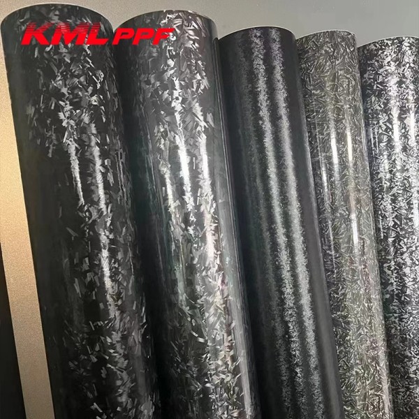 KMLPPF TPU CARBON FIBER GLOSSY WET INSTALL TPU CARBON FIBER FILM