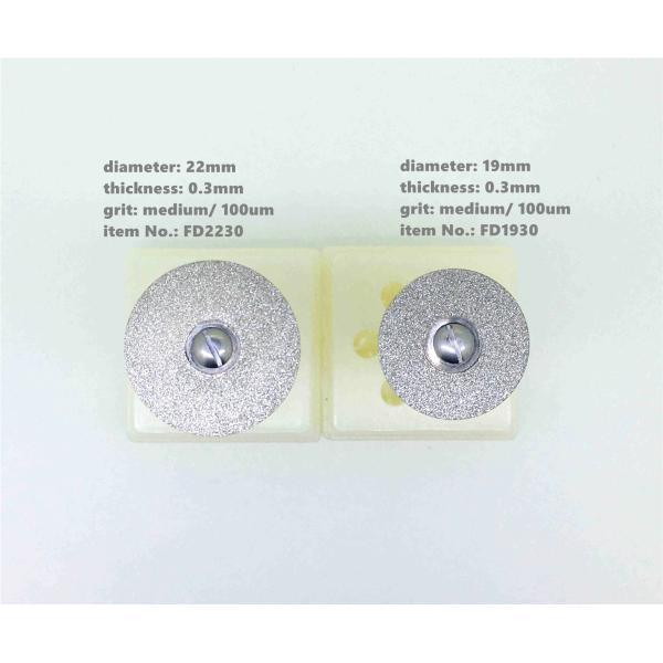 Быстрый быстрый диамант покрыл диск меля диска 0.3mm 22mm гибкий круглый режа