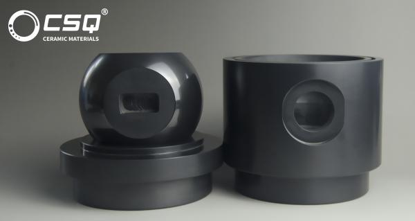 Silicon Carbide Zirconium Ceramic Ball Valve Zirconia CSQ