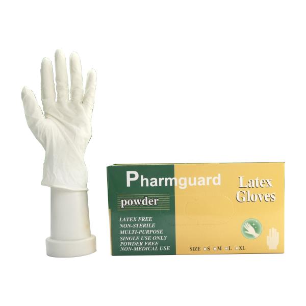 Disposable Medical Latex Gloves Powder Sterilization Inspection Protection