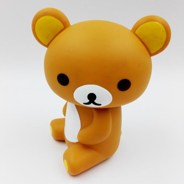 Custom Lovely Bear Rubber PVC Toys ,PVC Vinyl Action Figures , Eco-friendly For Home Decoration, Accept OEM