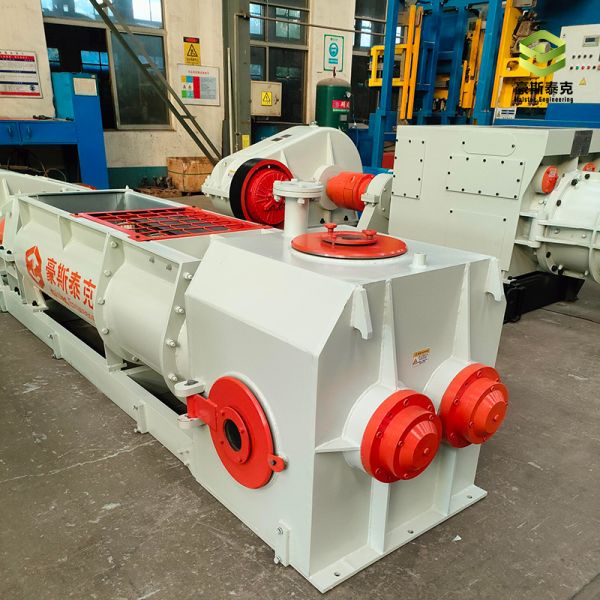 Hot Sale 75+132 Kw  Double Stage Vacuum Extruder For Automatic Brick Plant
