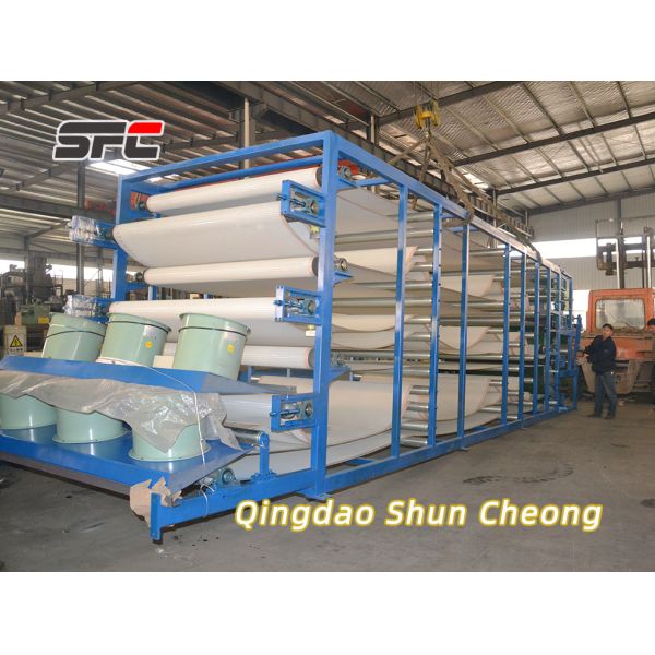 PLC Controlled Hanging Rod Type Batch Off Cooler with Adjustable Configuration and Temperature Control