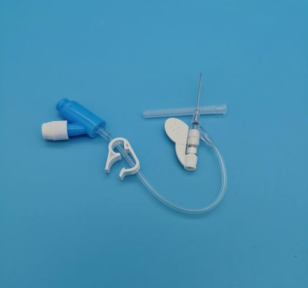 22G Y Type Disposable Iv Cannula Blue Routine Infusion Positive Pressure For Adults