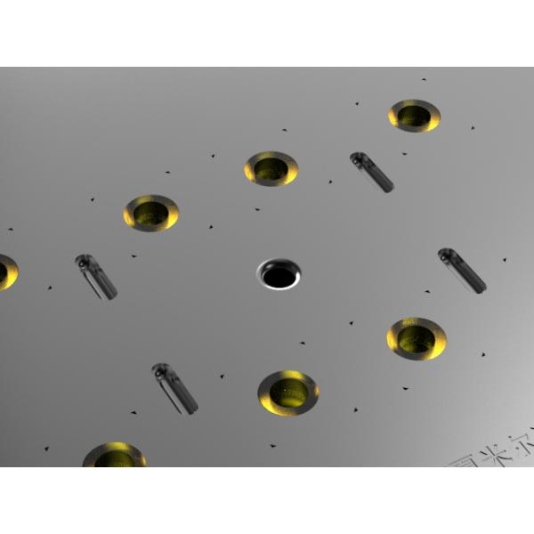 Прозрачная подсказка ручки почерка (1*8)/холодный отлейте в форму бегуна/2-плит/No.24849