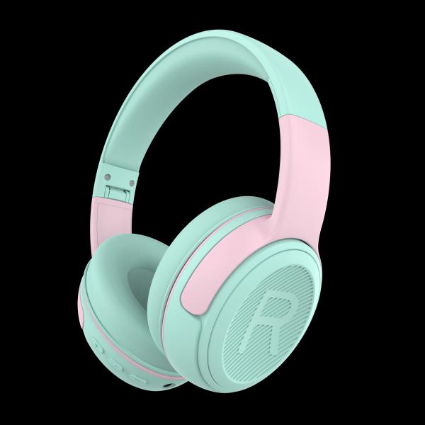 Foldable RGB Bluetooth 5.4 Gaming Headphones, 25H Playtime, 40MM Drivers Stereo Headset with AUX Wired Dual Mode Type-C Charging