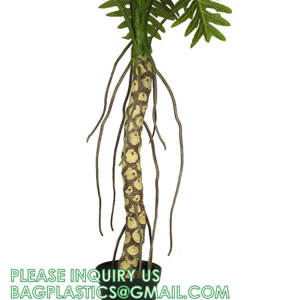 Faux Plant Artificial Plant Split-Leaf Philodendron, Monstera Deliciosa, Fake Indoor Plant, Excellent Gift