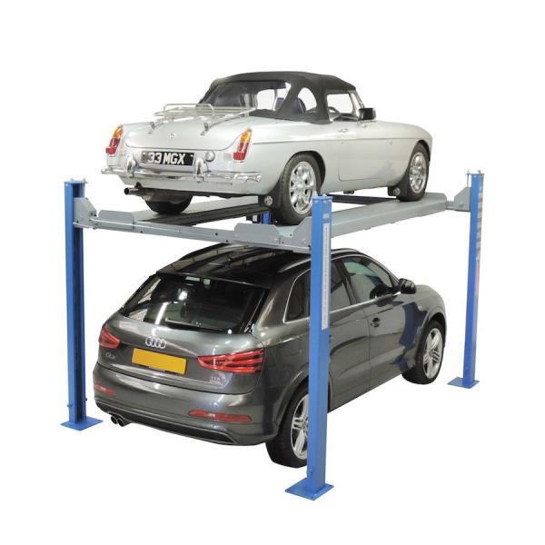 4 Columns Commercial Parking Lifts 2700kg Independent Car Parking System