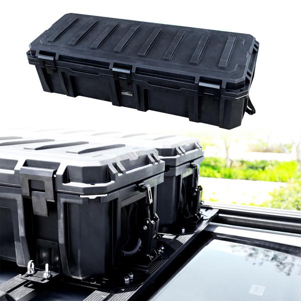 Off-Road 110L Green Rugged Cargo Overlanding Cases Universal Fit for All Vehicles