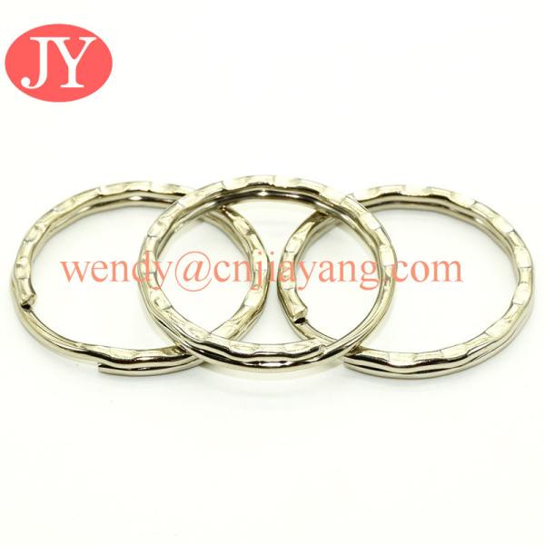 jiayang Split key rings 25mm 1 inch nickel plated steel