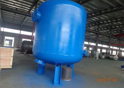 filtro de água pressurizado aço carbono do tanque de água de 36TPH 8-10 M/H com forro de borracha