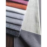 Tissu de canapé de luxe anti-bouloche respectueux de l'environnement avec motif tissé