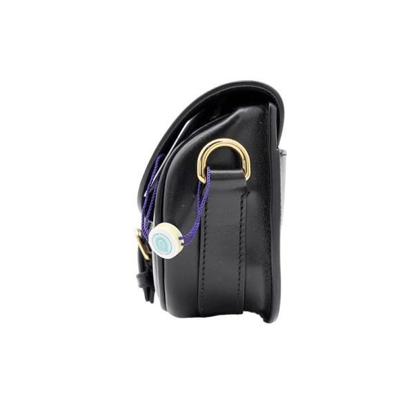 Черный Hobo сумки Dior Бобби сумки слинга седловины телячьей кожи восточный западный