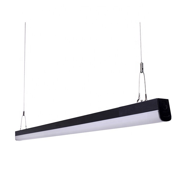 Adjustable Hanging LED Batten Light Recessed Ceiling Lamp with Daylight Color Temperature